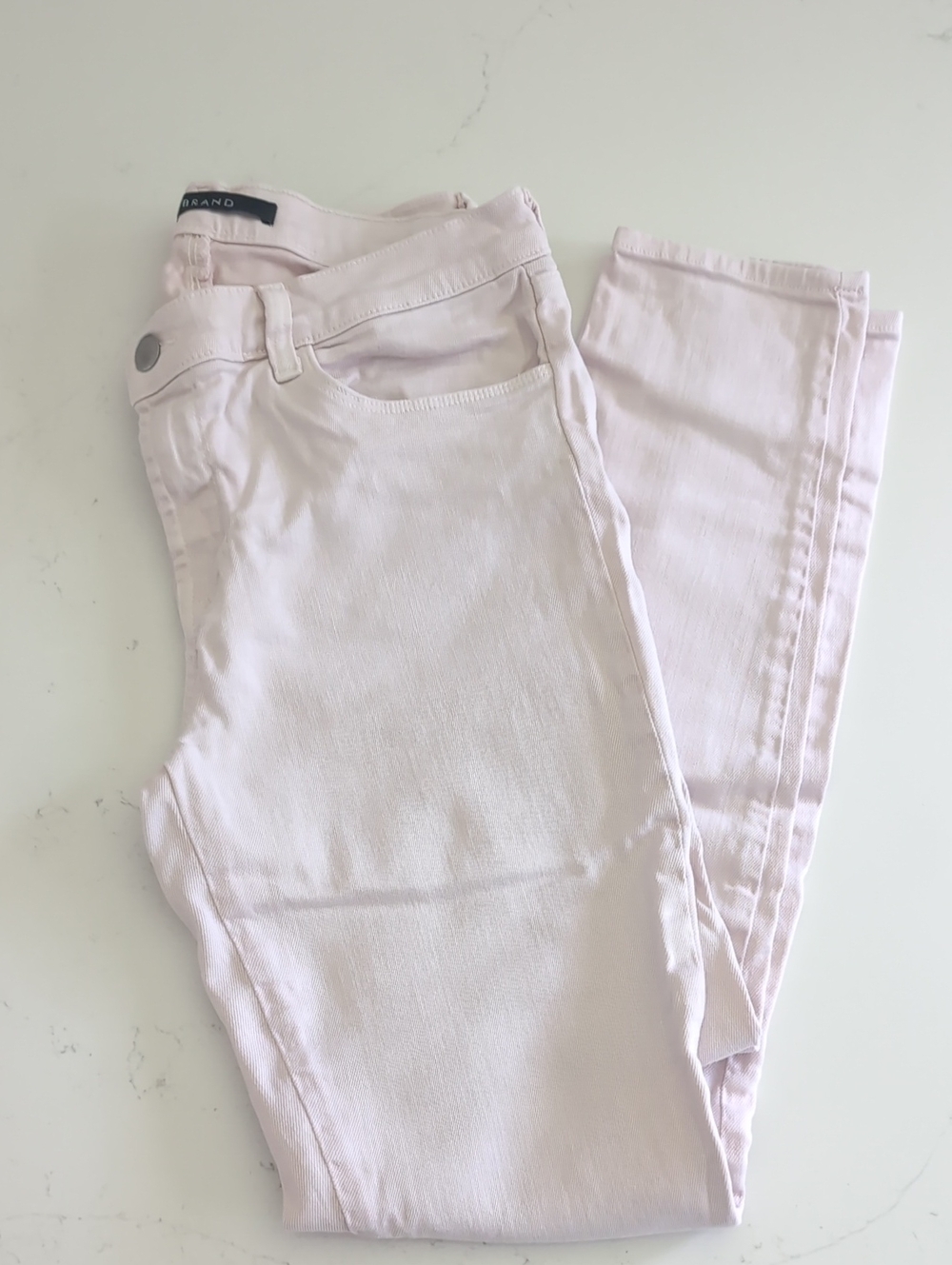 J Brand Light Pink Skinny Jeans